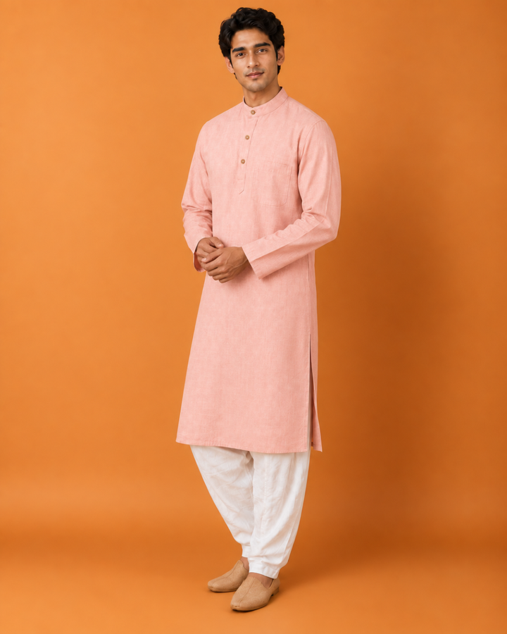 Peach Dawn* Kurta Set 