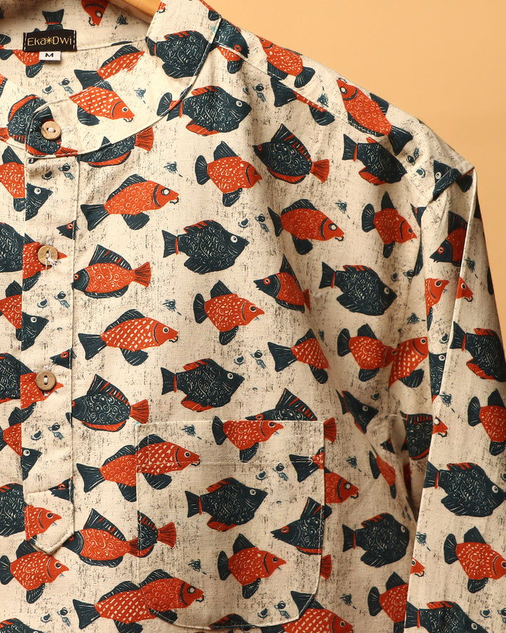 Printed Kurta Shirt #91