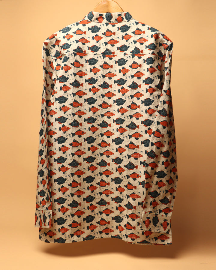 Printed Kurta Shirt #91