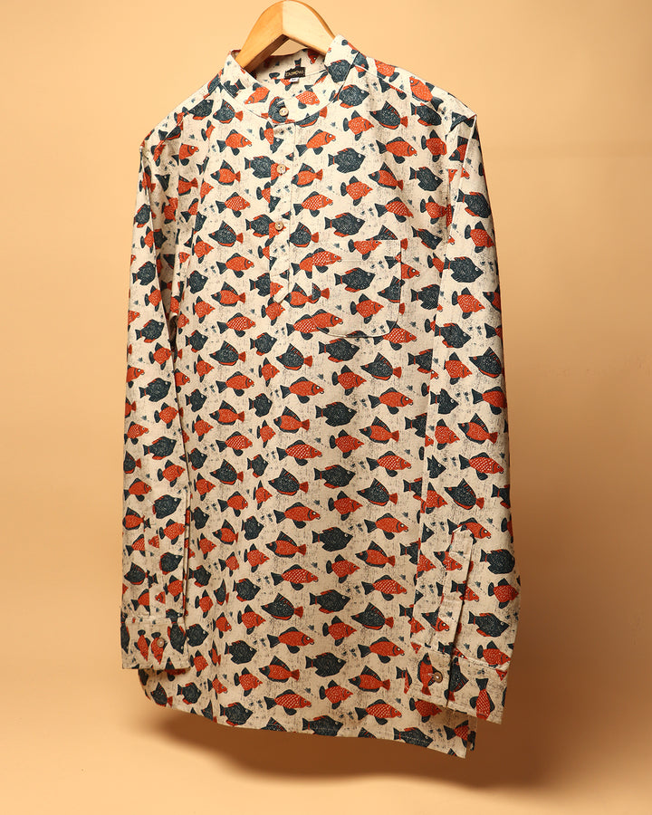 Printed Kurta Shirt #91