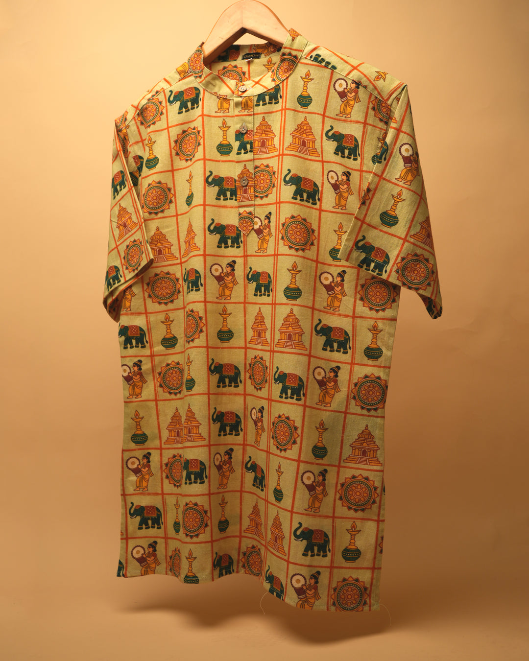 Pracheen- Printed Kurta Shirt 