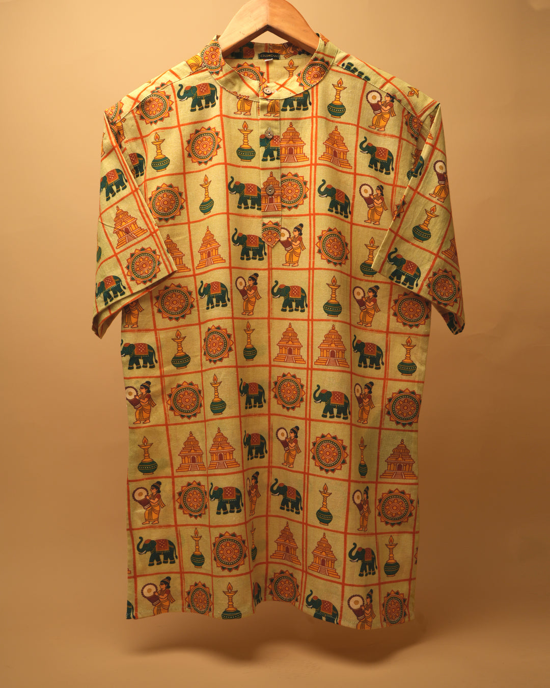 Pracheen- Printed Kurta Shirt 