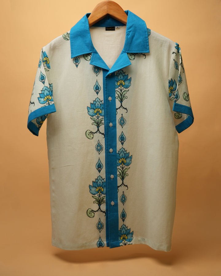 Neelkamal * Cuban Collar Shirt