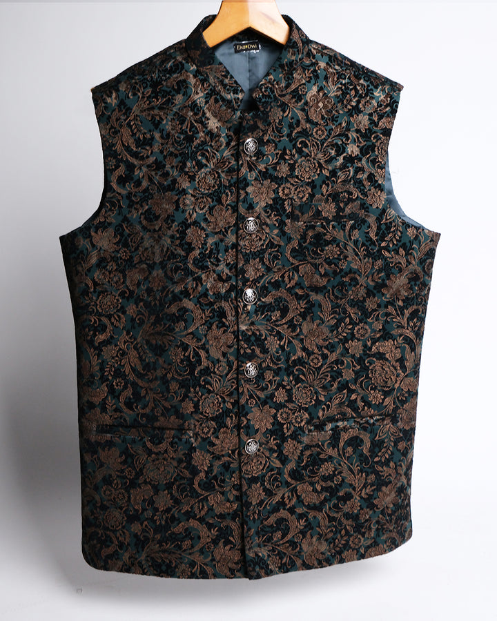Zarvaan * Brocade Waistcoat 