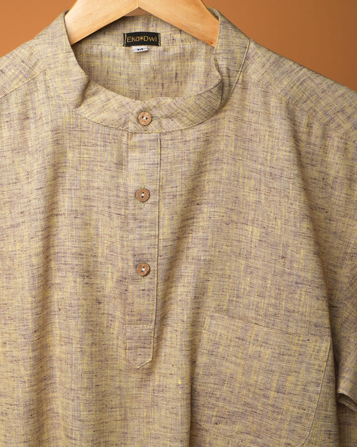 Dhusar Kurta Shirt 