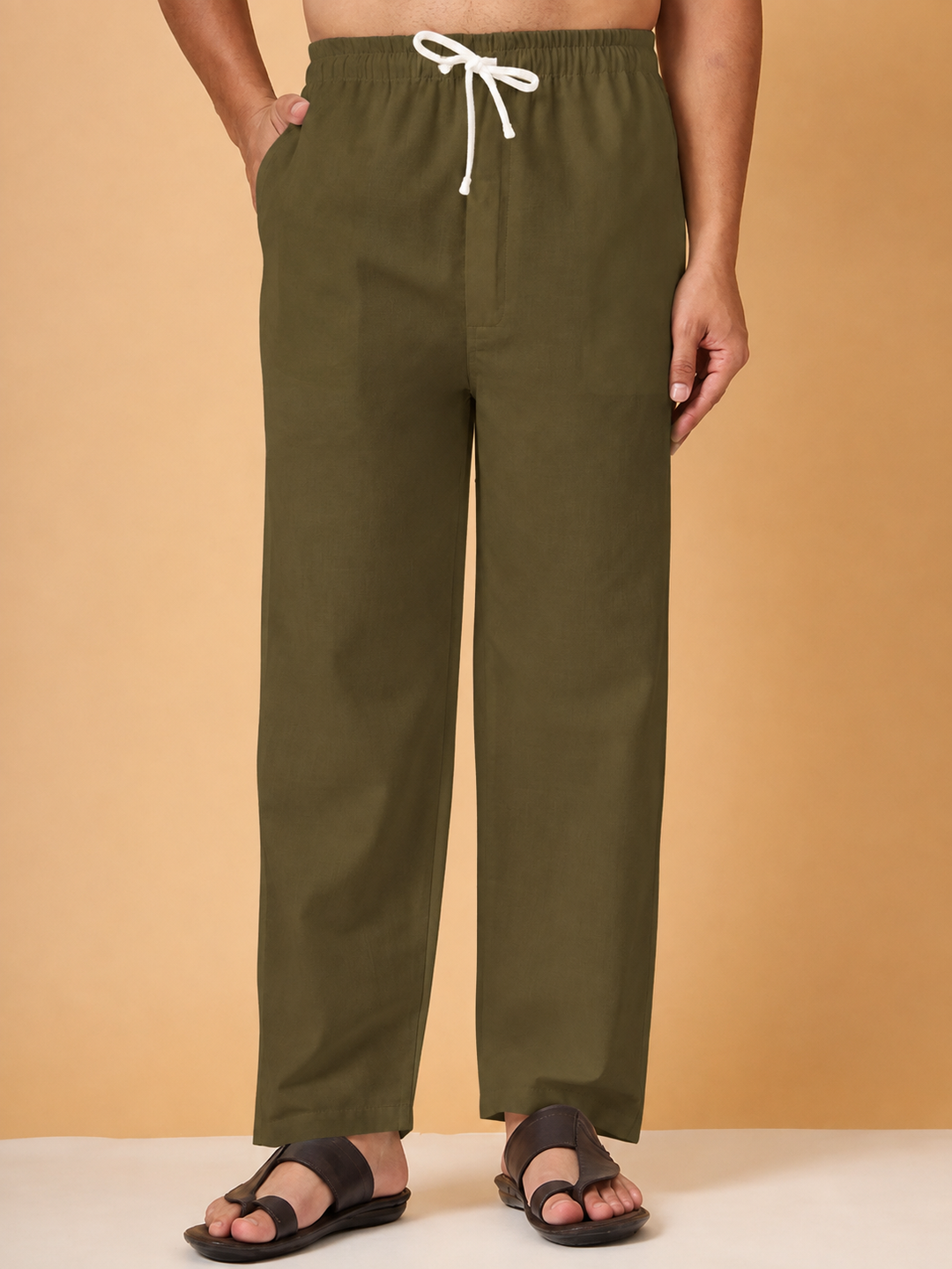 Dhara* Cotton Linen Pajama