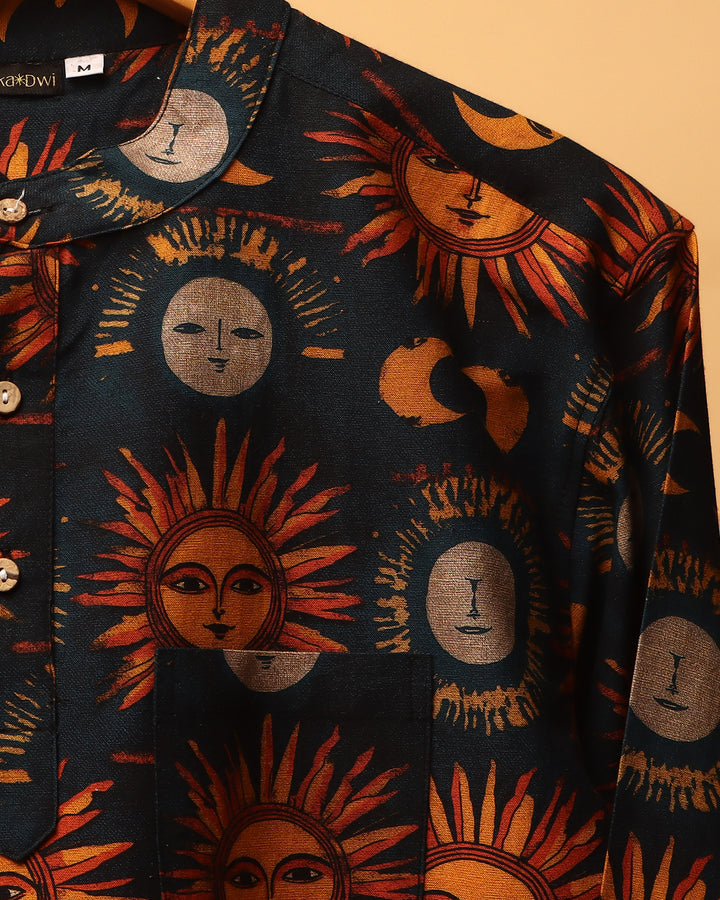 Printed Kurta Shirt #90
