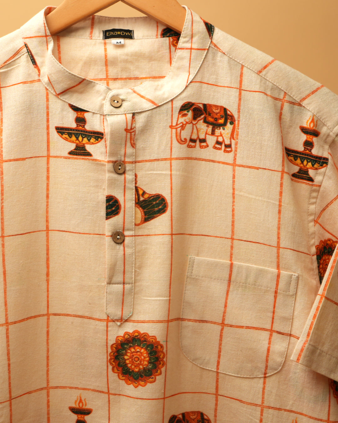 Devotsav- Printed Kurta Shirt 