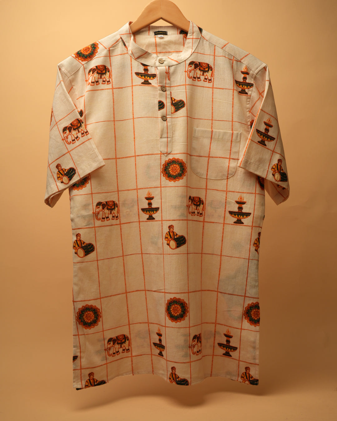 Devotsav- Printed Kurta Shirt 