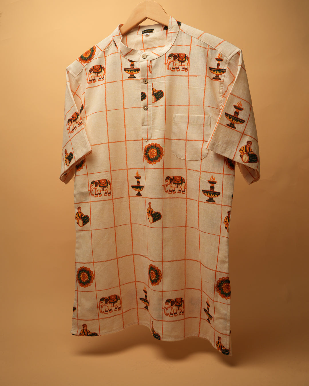 Devotsav- Printed Kurta Shirt 