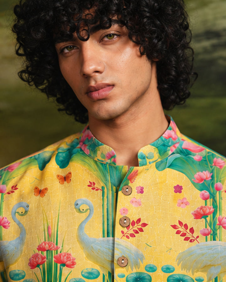 Kamal Pankh* Printed Kurta Shirt 