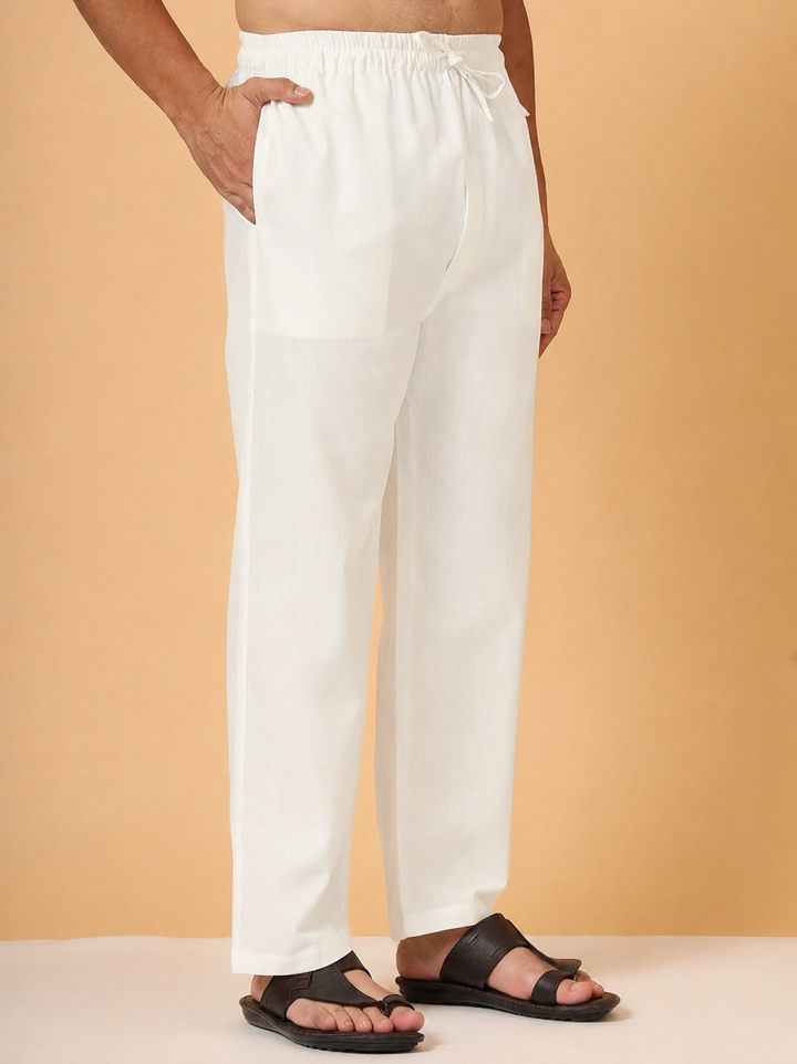 Ivory Dune* Cotton Linen Pajama