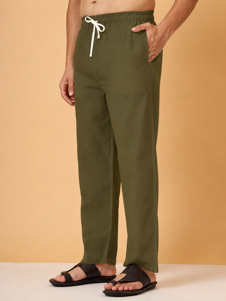 Dhara* Cotton Linen Pajama