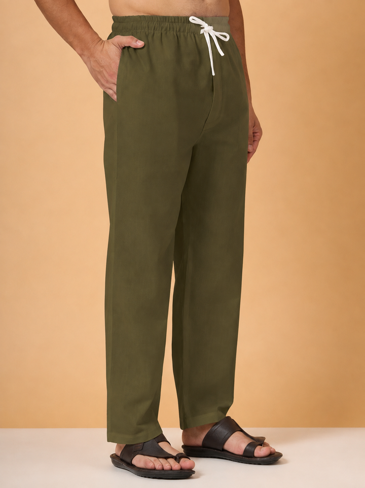 Dhara* Cotton Linen Pajama