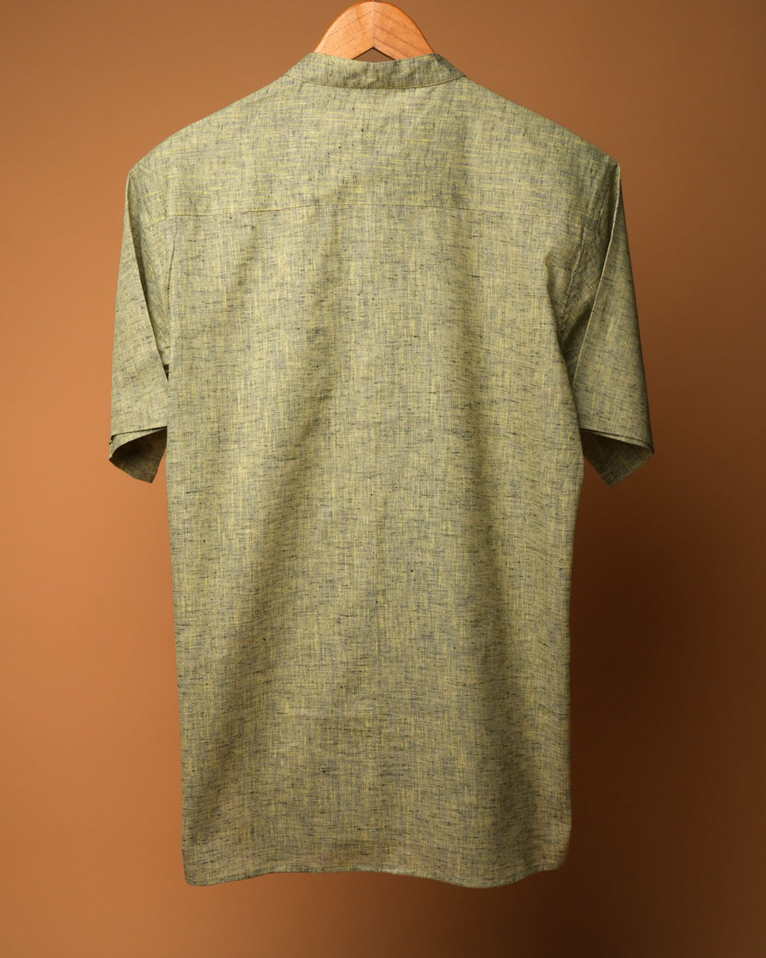 Olive Loom Kurta Shirt 