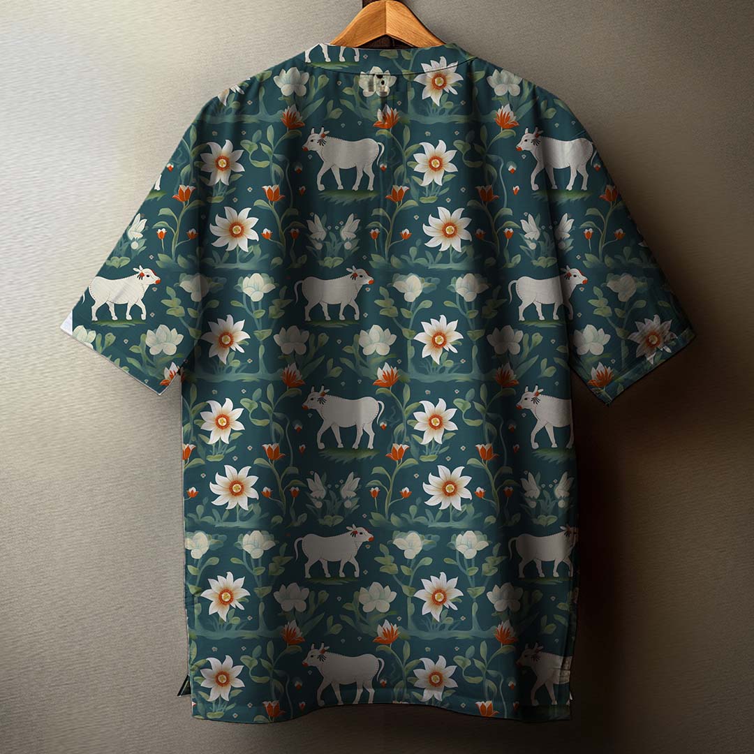 Printed Kurta Shirt#66