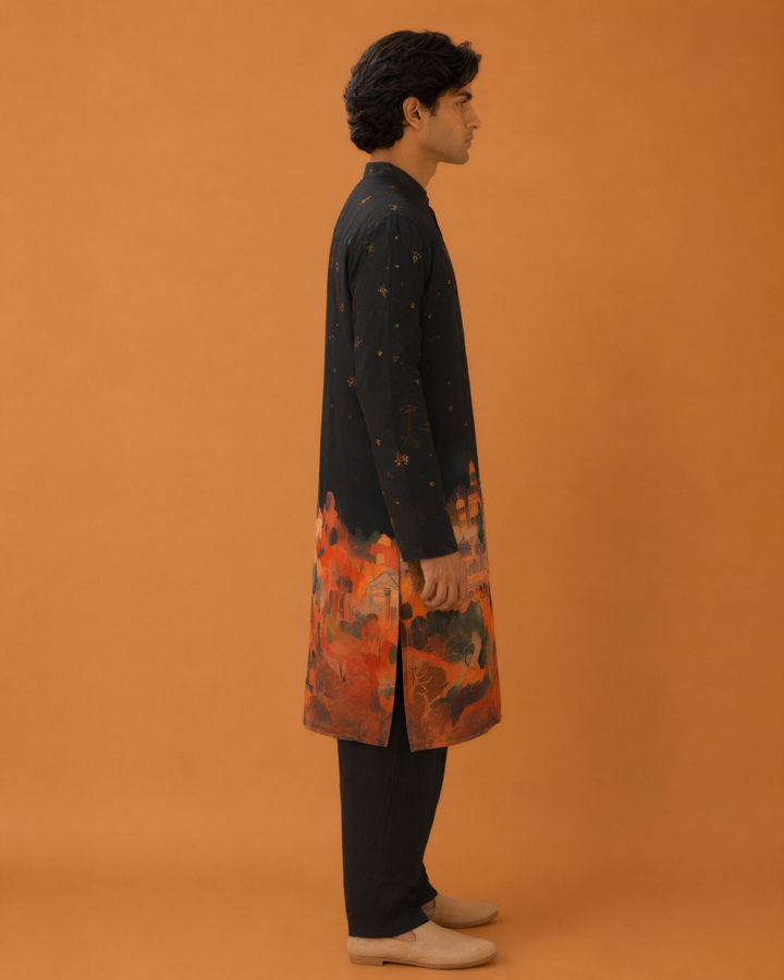 Shahkaar* Printed Kurta Set 