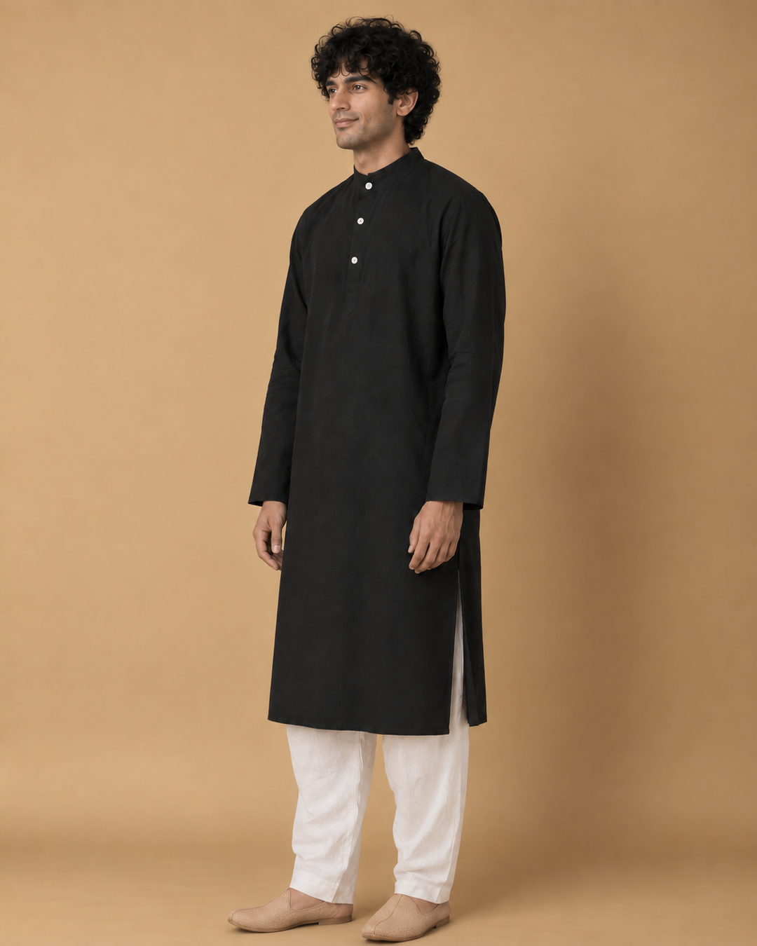 Kaivan* Cotton Linen Kurta SET 