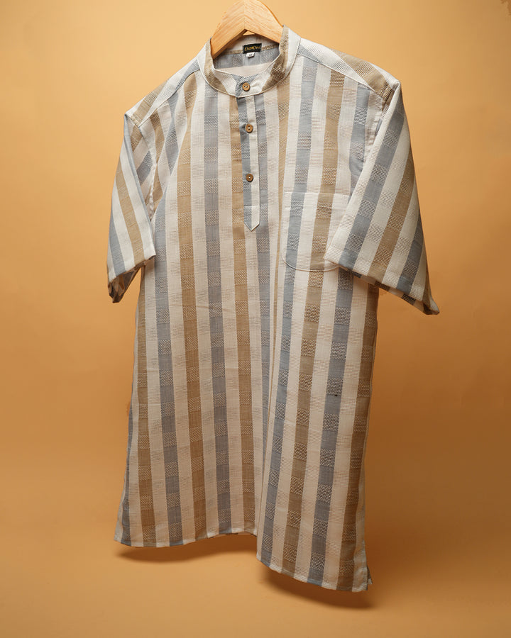 Jacquard Kurta Shirt 