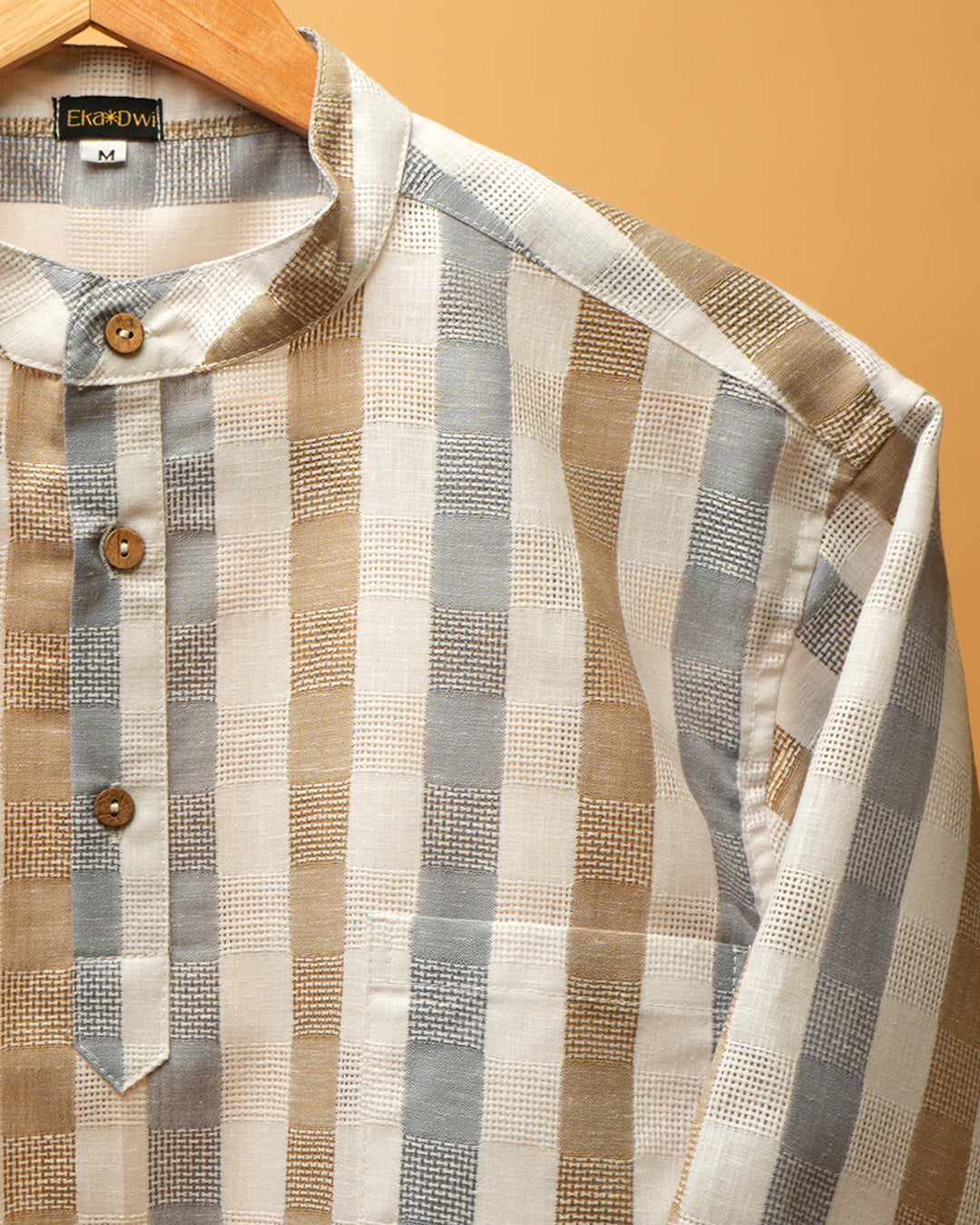 Jacquard Kurta Shirt 