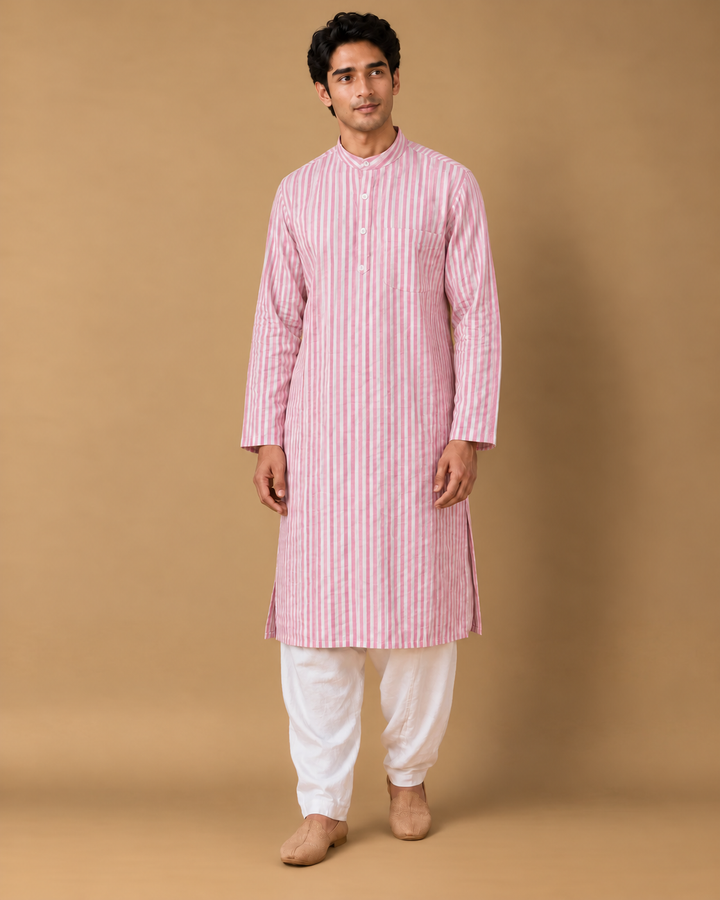 Pink Dusk* Kurta Set 