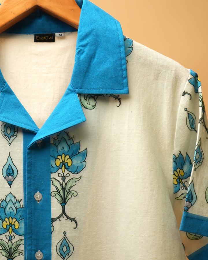 Neelkamal * Cuban Collar Shirt