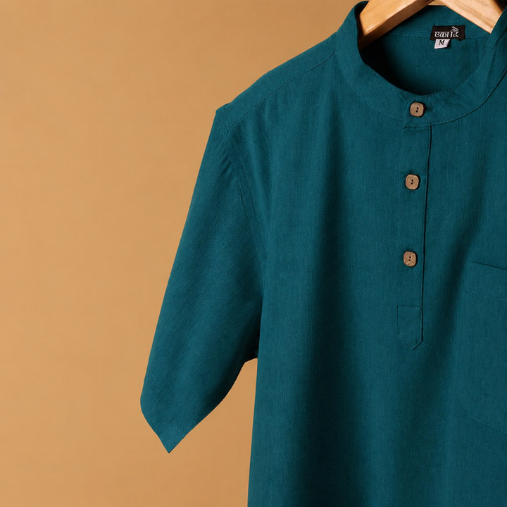 Vayun* Cotton Linen Kurta Shirt 