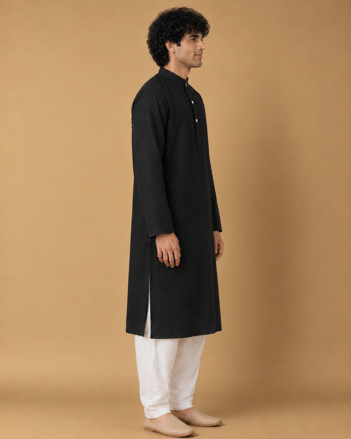 Kaivan* Cotton Linen Kurta SET 