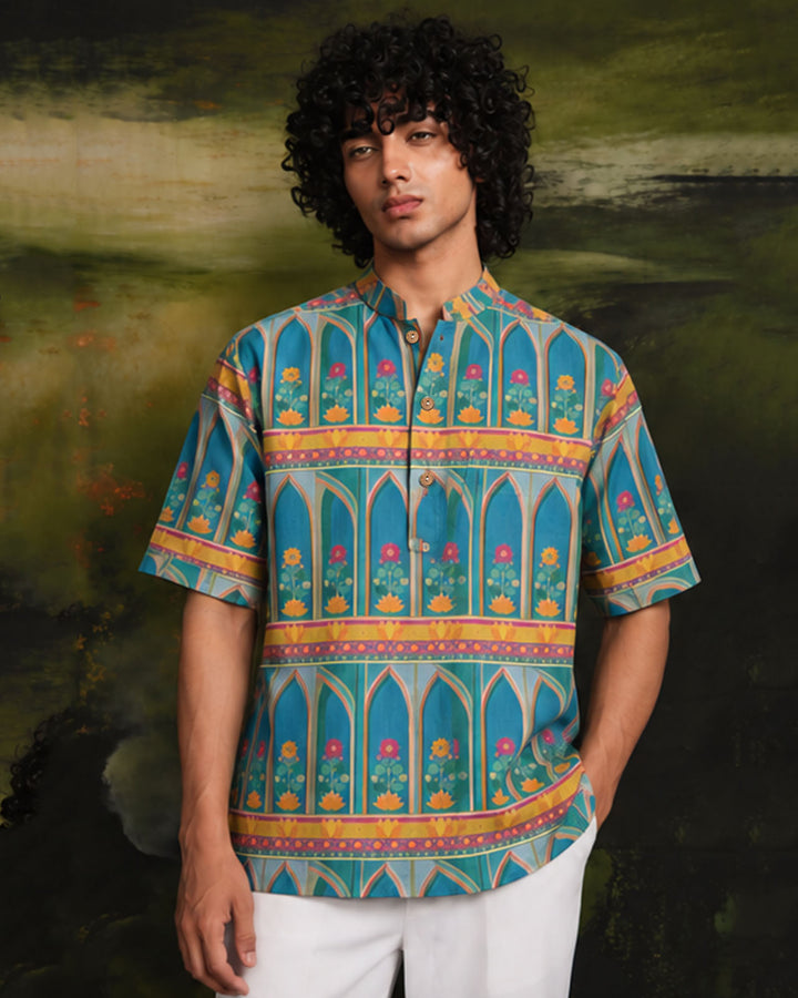 Neel Gulzar* Printed Kurta Shirt 