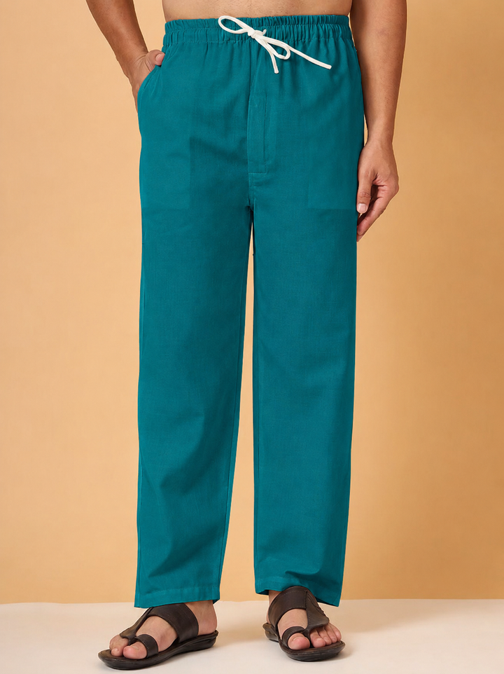 Ocean Loom* Cotton Linen Pajama