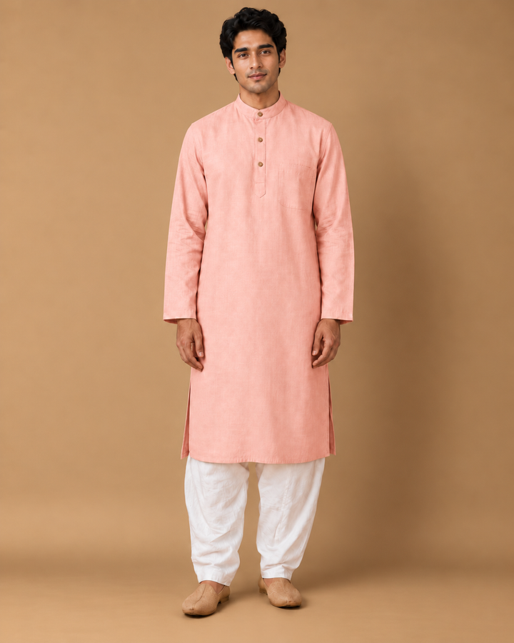 Peach Dawn* Kurta Set 