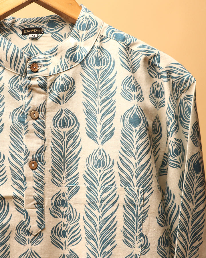 Printed Kurta Shirt #87