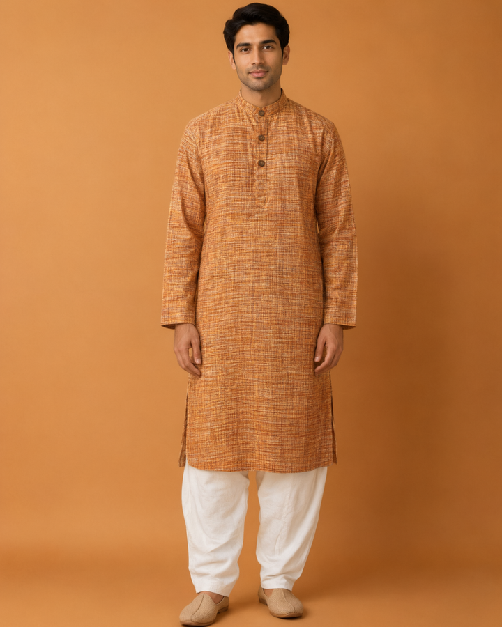 Desert* Weave Kurta Set 