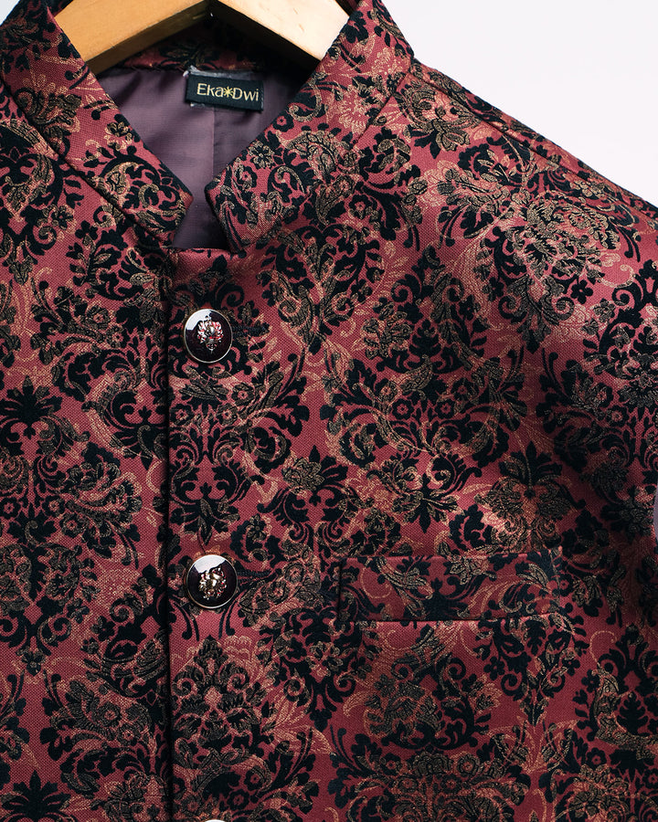 Zarvaan * Brocade Waistcoat 