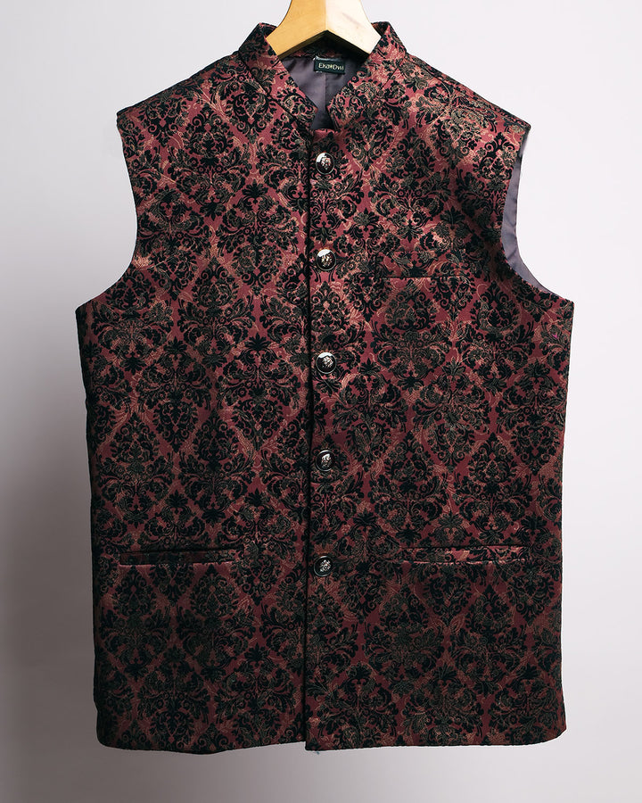 Zarvaan * Brocade Waistcoat 