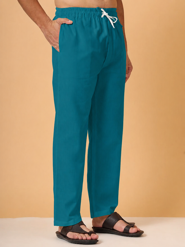 Ocean Loom* Cotton Linen Pajama