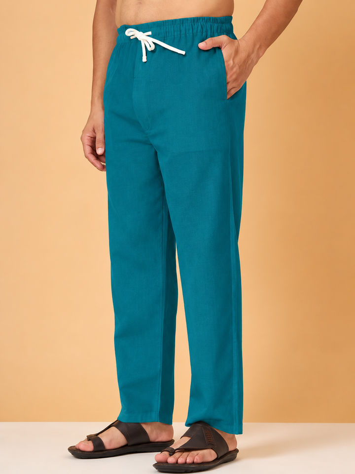 Ocean Loom* Cotton Linen Pajama
