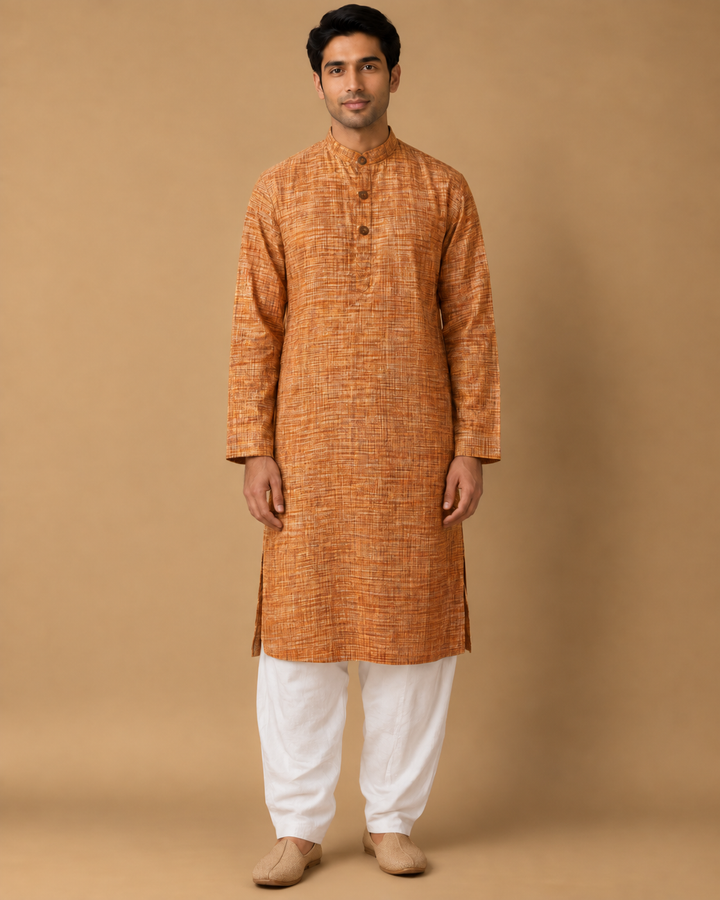Desert* Weave Kurta Set 