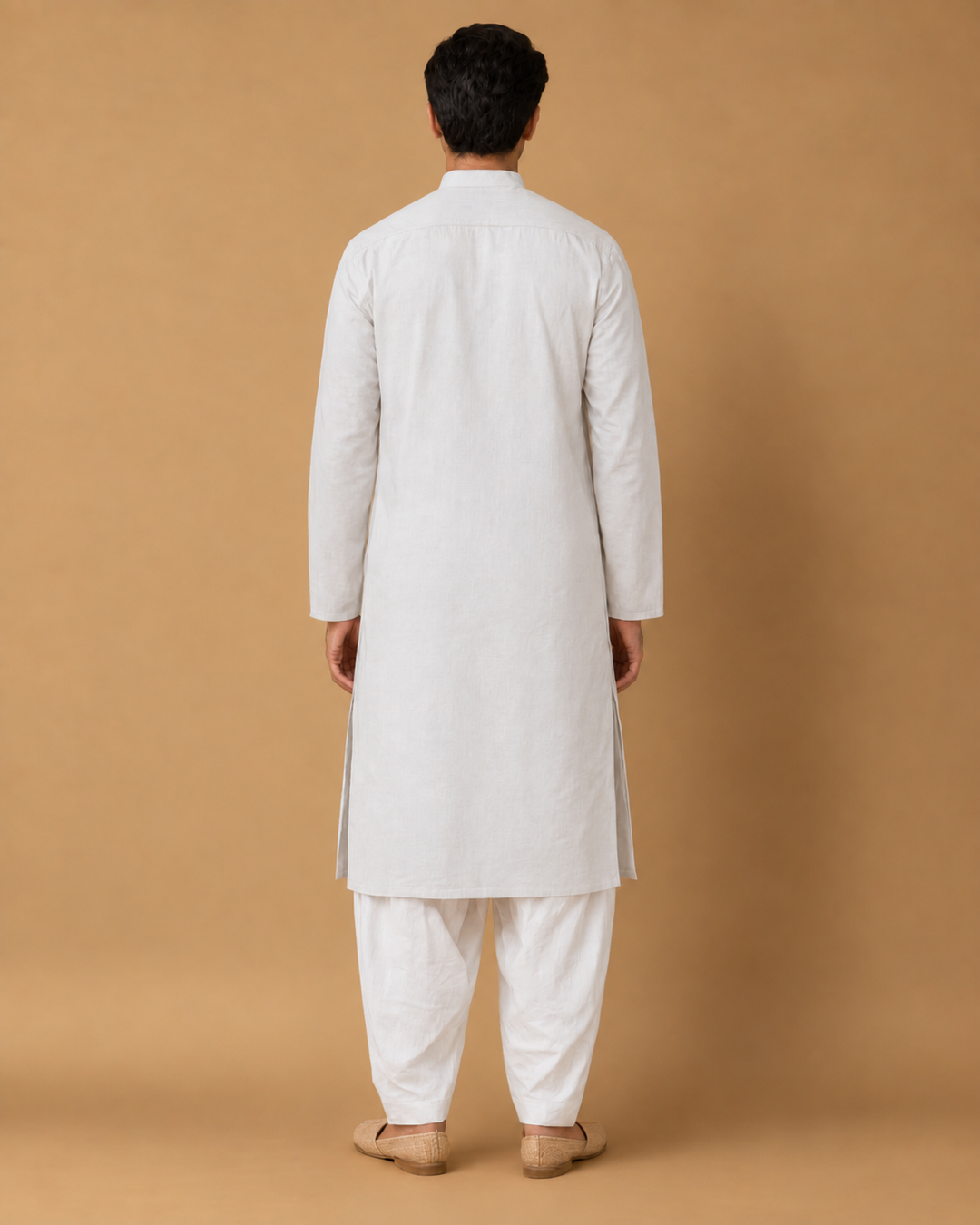 Safa* Cotton Linen Kurta Set 