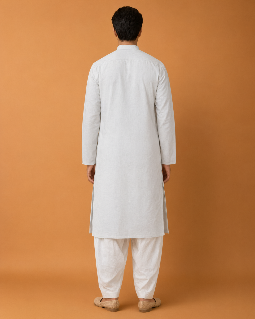 Safa* Cotton Linen Kurta Set 