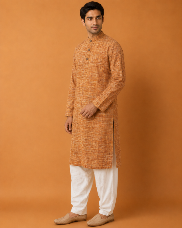 Desert* Weave Kurta Set 