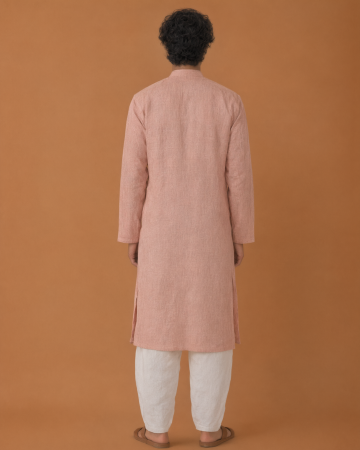 Aaroh* Cotton Linen Kurta SET 