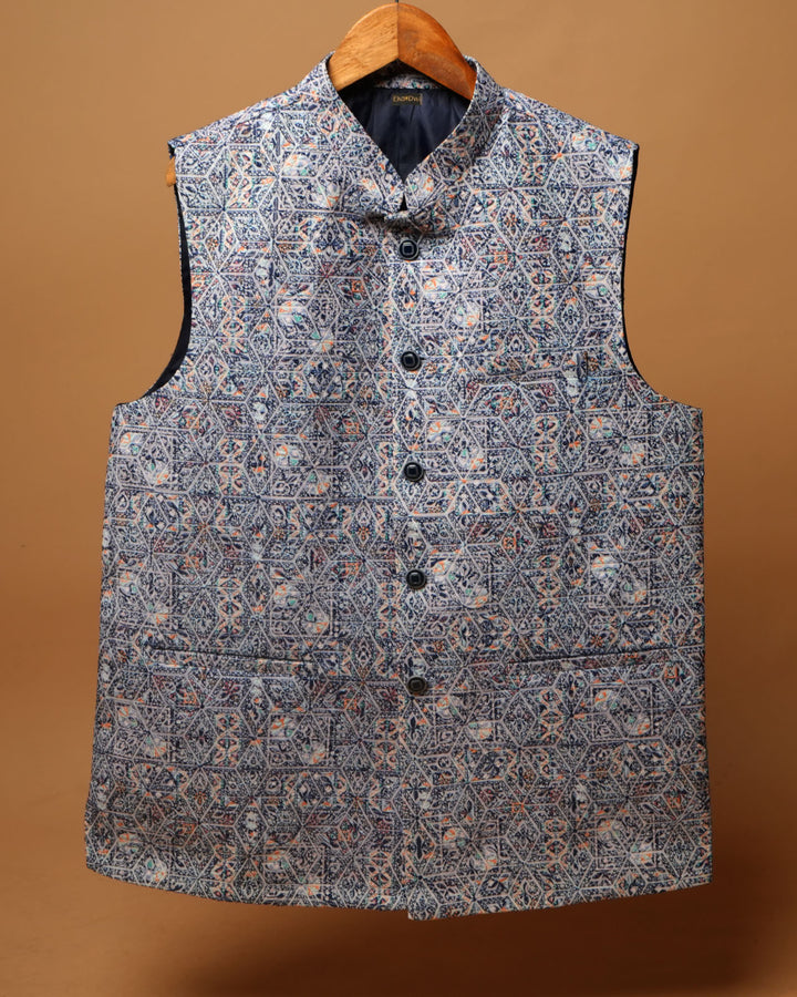 Aarohan Jacquard* WAIST-COAT 