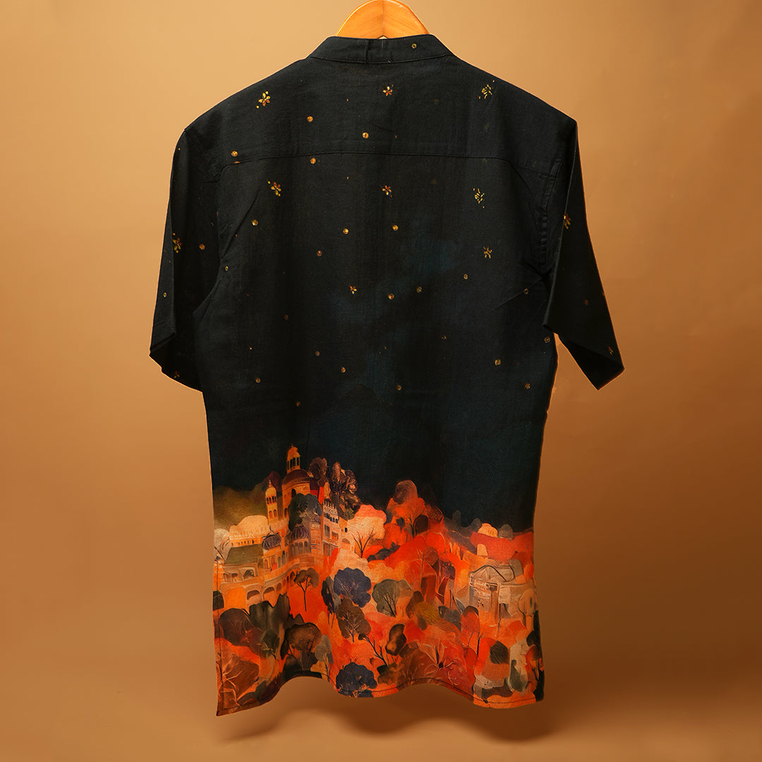 Mehrab - Printed Kurta Shirt 