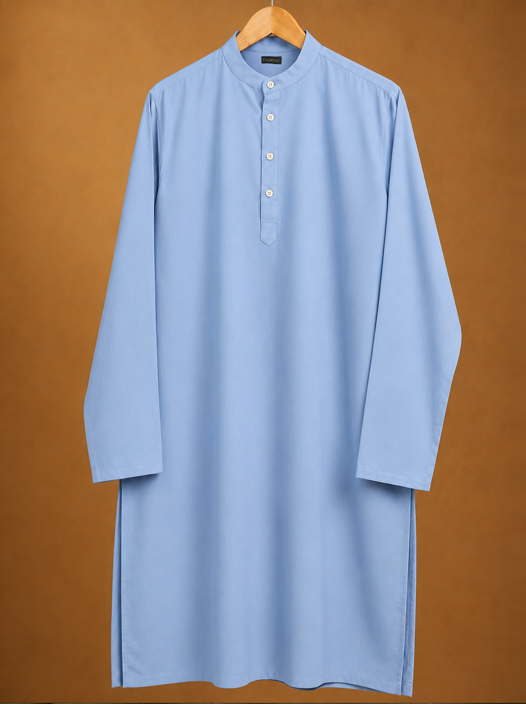Arel* Cotton Linen Long Kurta 
