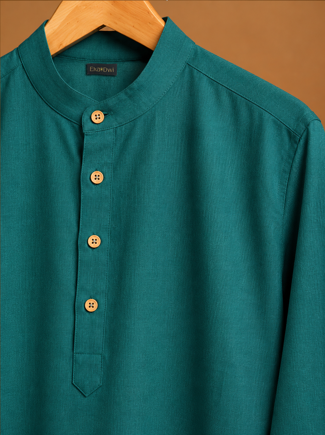 Nayel* Cotton Linen Long Kurta 
