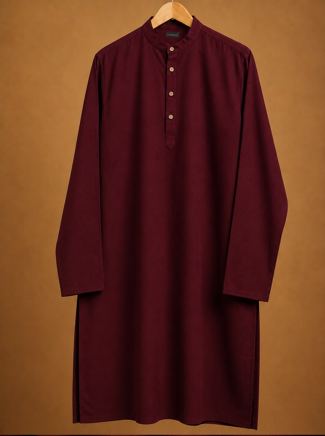 Varen* Cotton Linen Long Kurta 