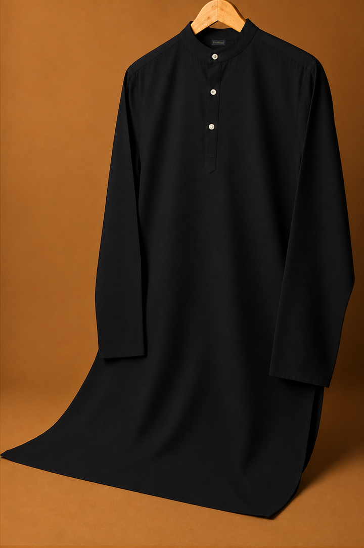 Zor* Cotton Linen Long Kurta 