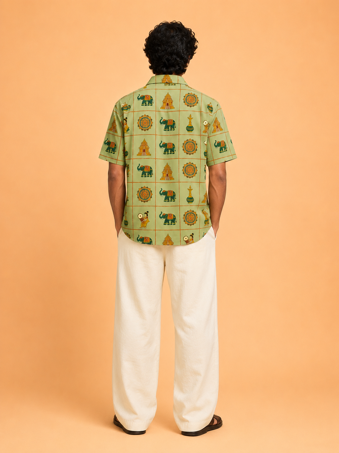 Ponnonam Grid Shirt