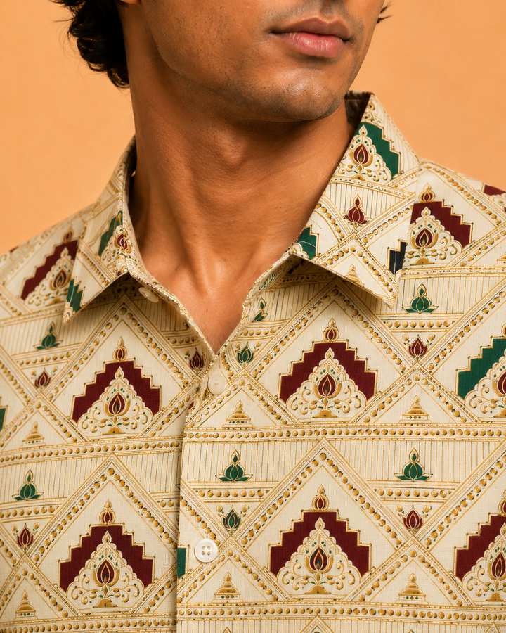 Temple Arch Geometric Shirt